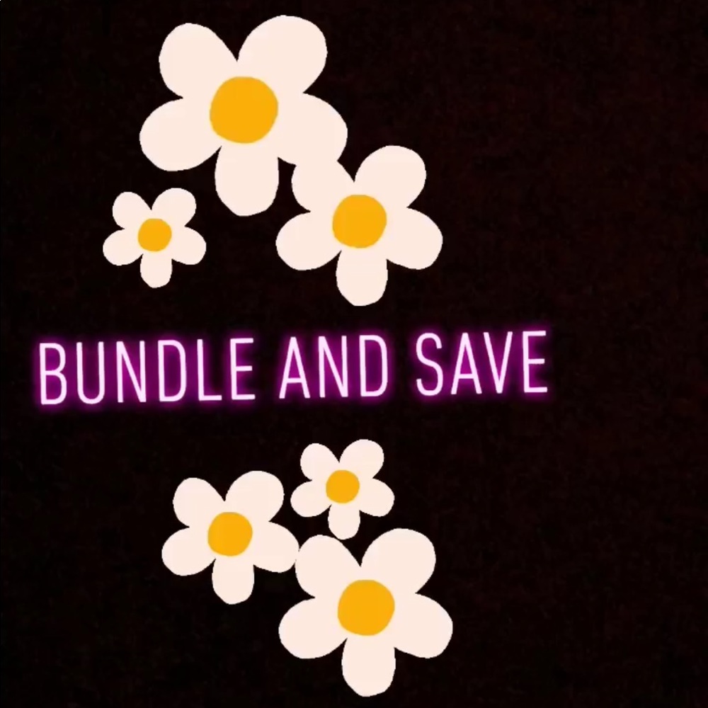 BUNDLE THREE ITEMS AND GET A DISCOUNT